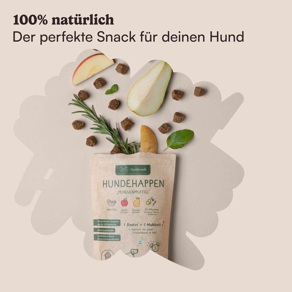 Hundehappen Morgenmuffel