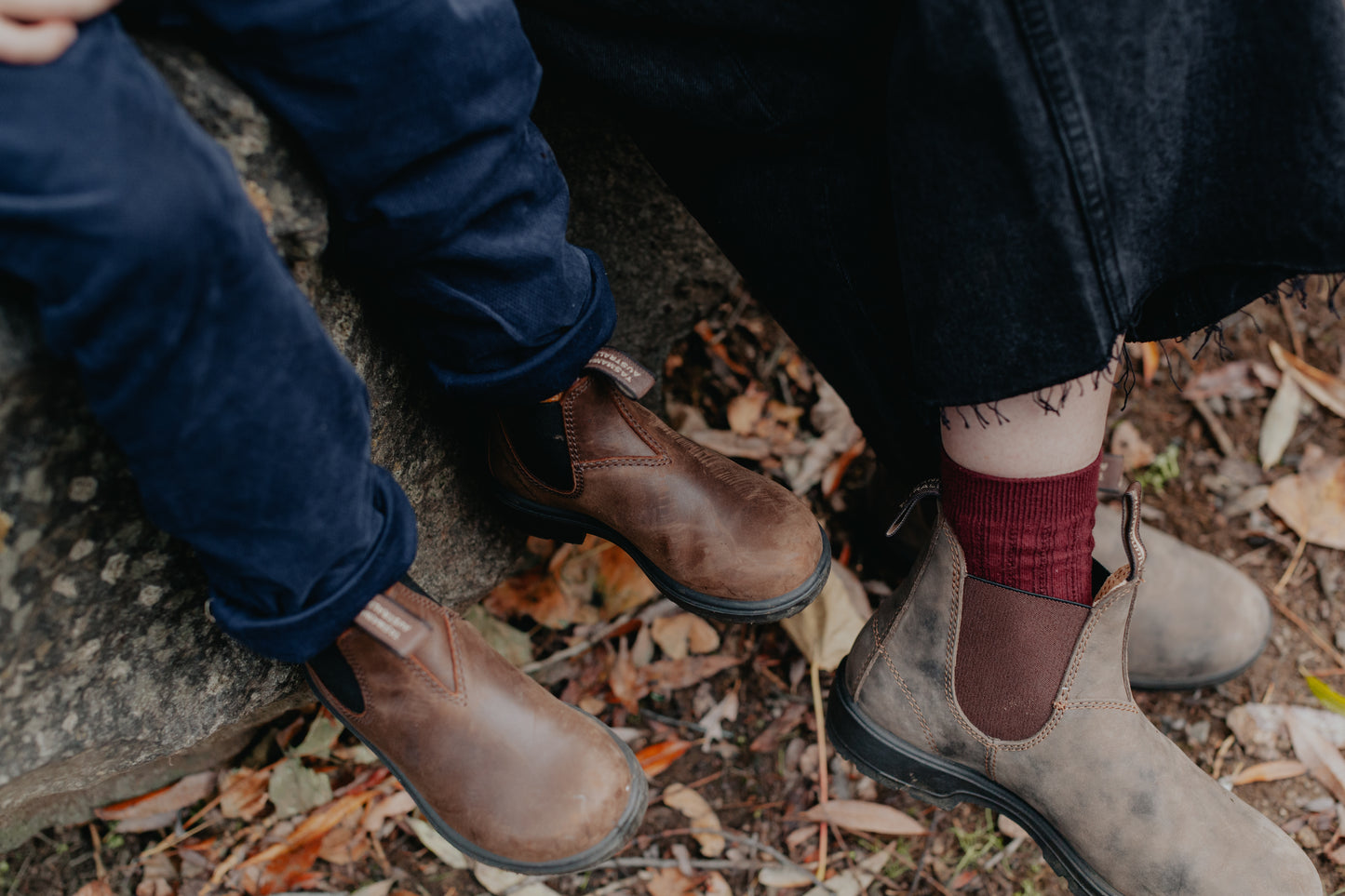 BLUNDSTONE #585 RUSTIC BROWN - Der perfekte Gassi-Schuh für alle Hunde und Nichthundebesitzer.