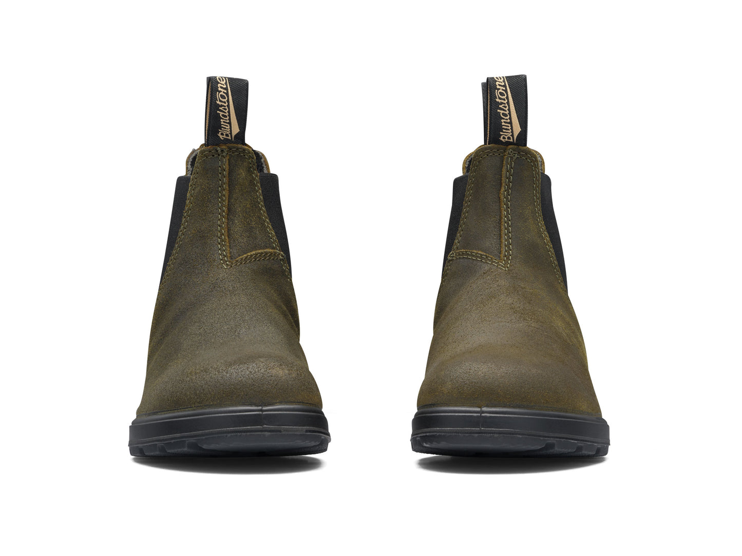 BLUNDSTONE #1615 DARK OLIVE SUEDE - Der perfekte Gassi-Schuh für alle Hunde und Nichthundebesitzer.