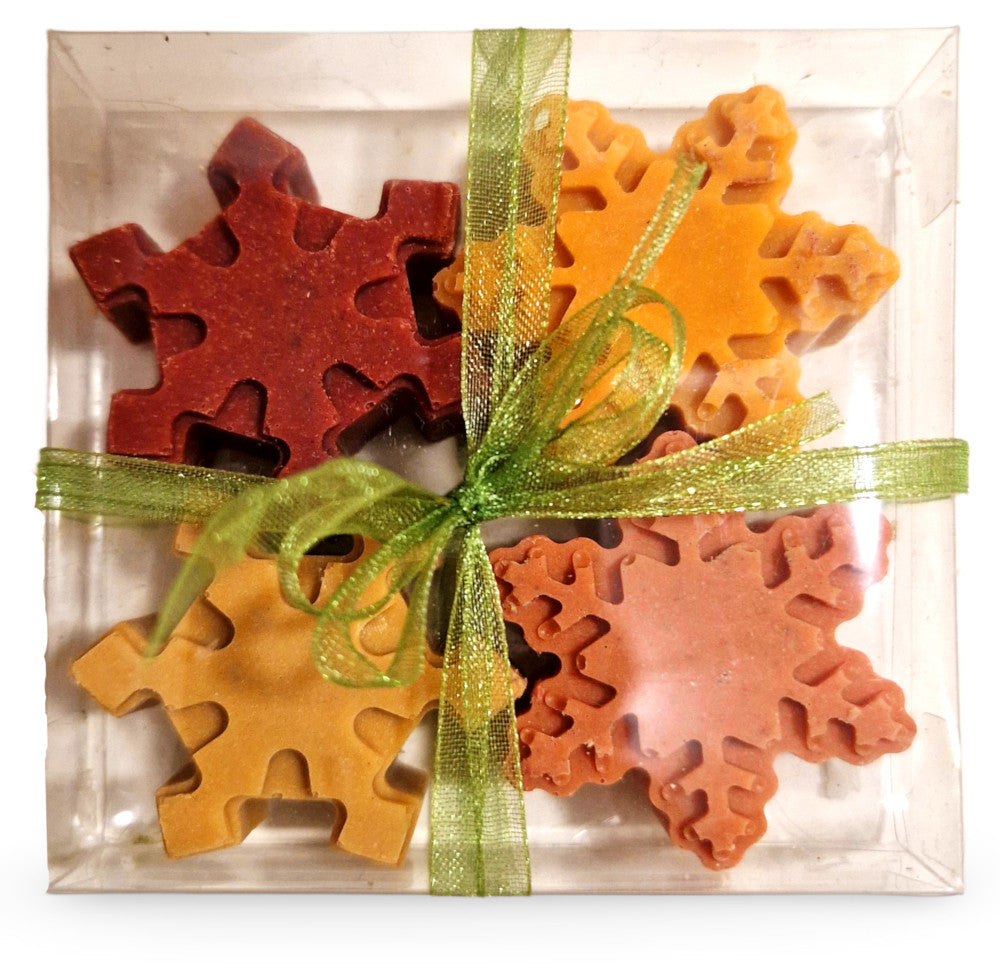 Hundepralinen Schneeflocke