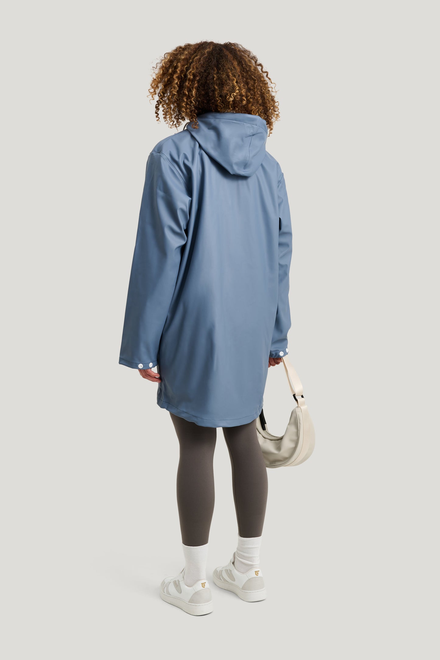 REGENJACKE WINGS - Stone blue