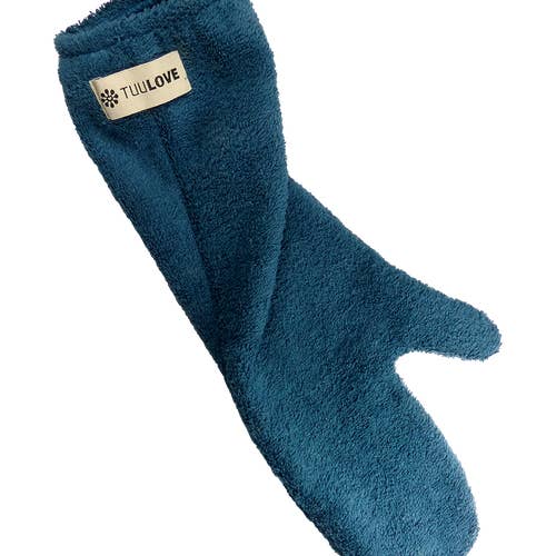 Trockenhandschuh aus Bio-Frottee vegan