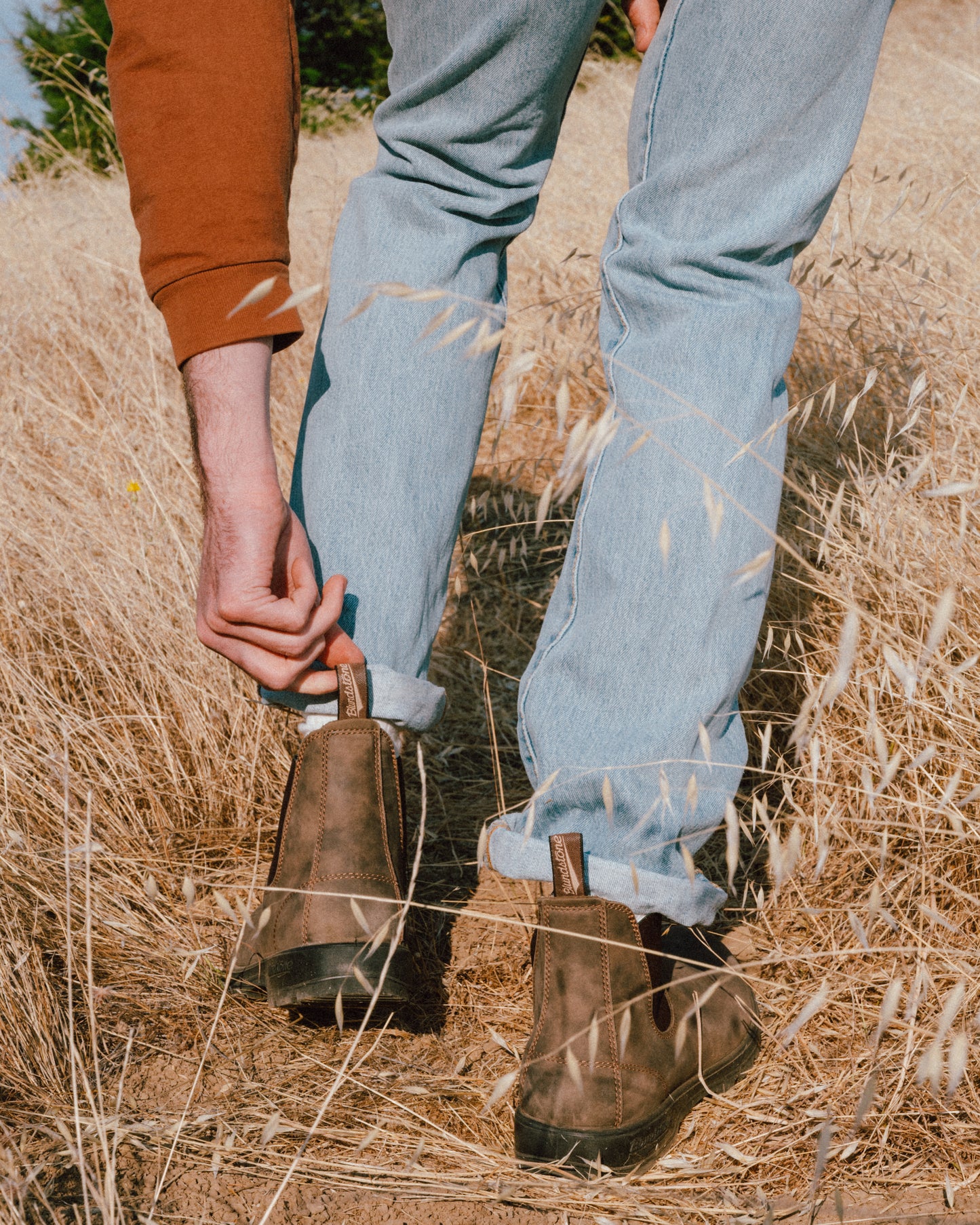 BLUNDSTONE #585 RUSTIC BROWN - Der perfekte Gassi-Schuh für alle Hunde und Nichthundebesitzer.