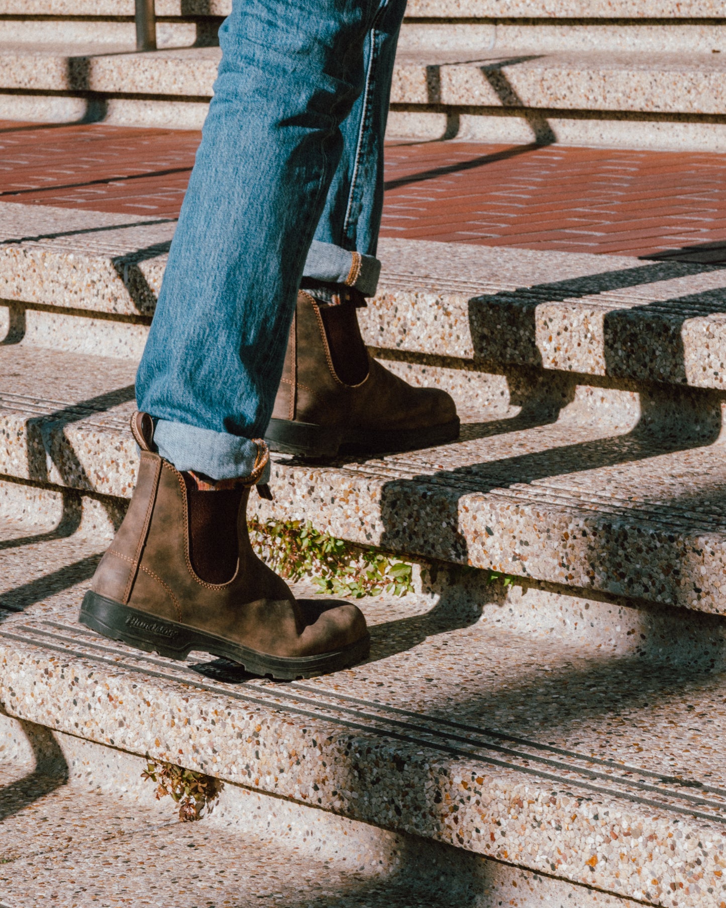 BLUNDSTONE #585 RUSTIC BROWN - Der perfekte Gassi-Schuh für alle Hunde und Nichthundebesitzer.