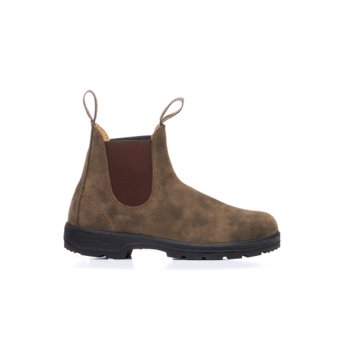 BLUNDSTONE #585 RUSTIC BROWN - Der perfekte Gassi-Schuh für alle Hunde und Nichthundebesitzer.