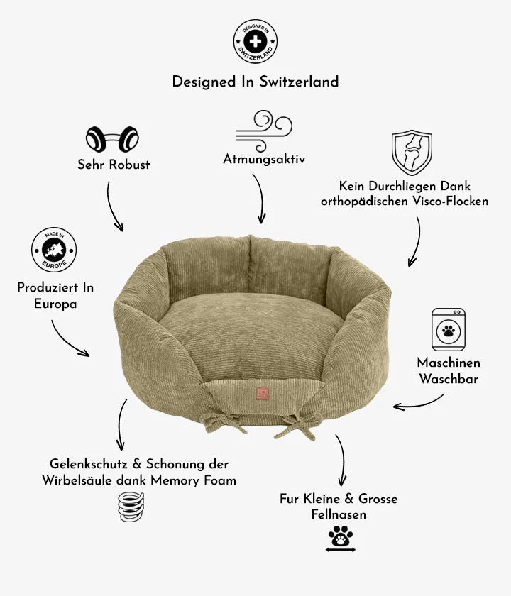 Hundebett: Ronny Cord - Charocal