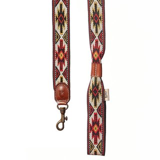 Hundeleine Peyote Red