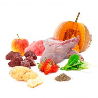 Kaninchen " All in one fresh, gefroren 2X 250g - Nicht online erhältlich
