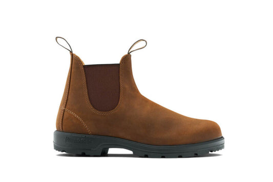BLUNDSTONE #2544 TEAK OILED NUBUCK- Der perfekte Gassi-Schuh für alle Hunde und Nichthundebesitzer.