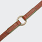 Hundeleine Prince Park Cognac/Green