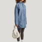 REGENJACKE WINGS - Stone blue