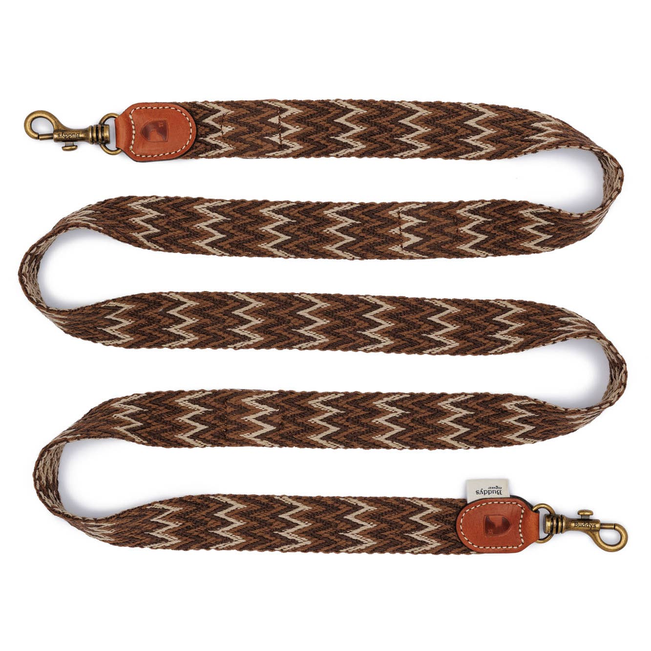 Hundeleine Peruvian Braun  2 Meter