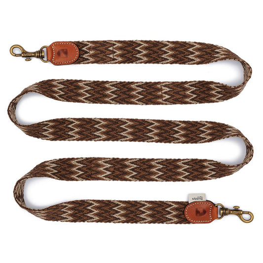 Hundeleine Peruvian Braun  2 Meter