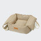 Hundeautositz Getaway Sand tragbar