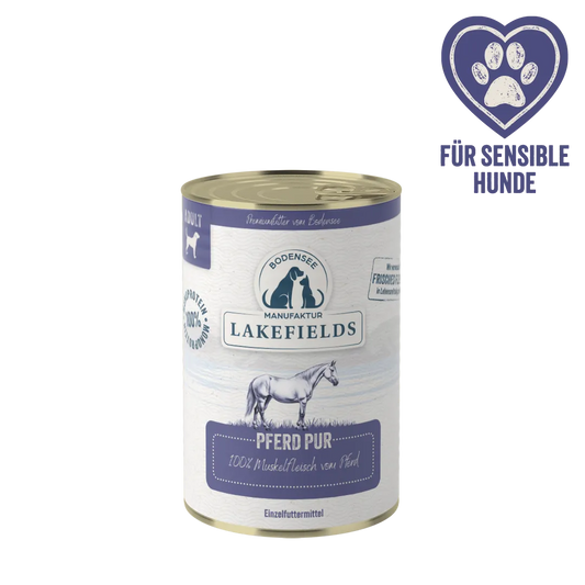 NASSFUTTER PFERD PUR 100% Fleisch vom Pferd