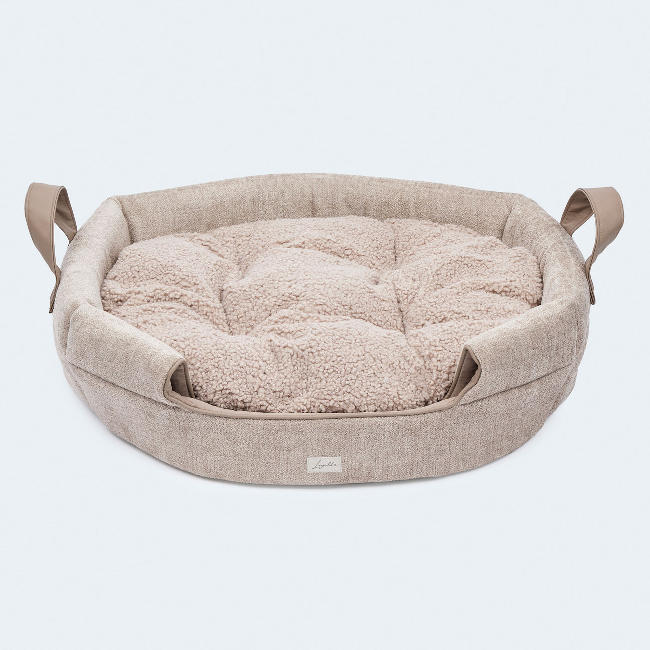 Hundehöhle und Hundebett Alpin beige
