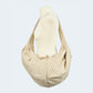 Welpentragetasche Hahnentrittmuster beige