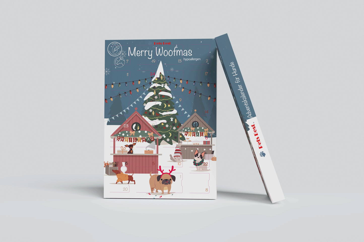 Hypoallergener Adventskalender 2025 Cozy Dog House
