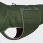 Hundemantel Dackel Brooklyn Flanell Fern Green
