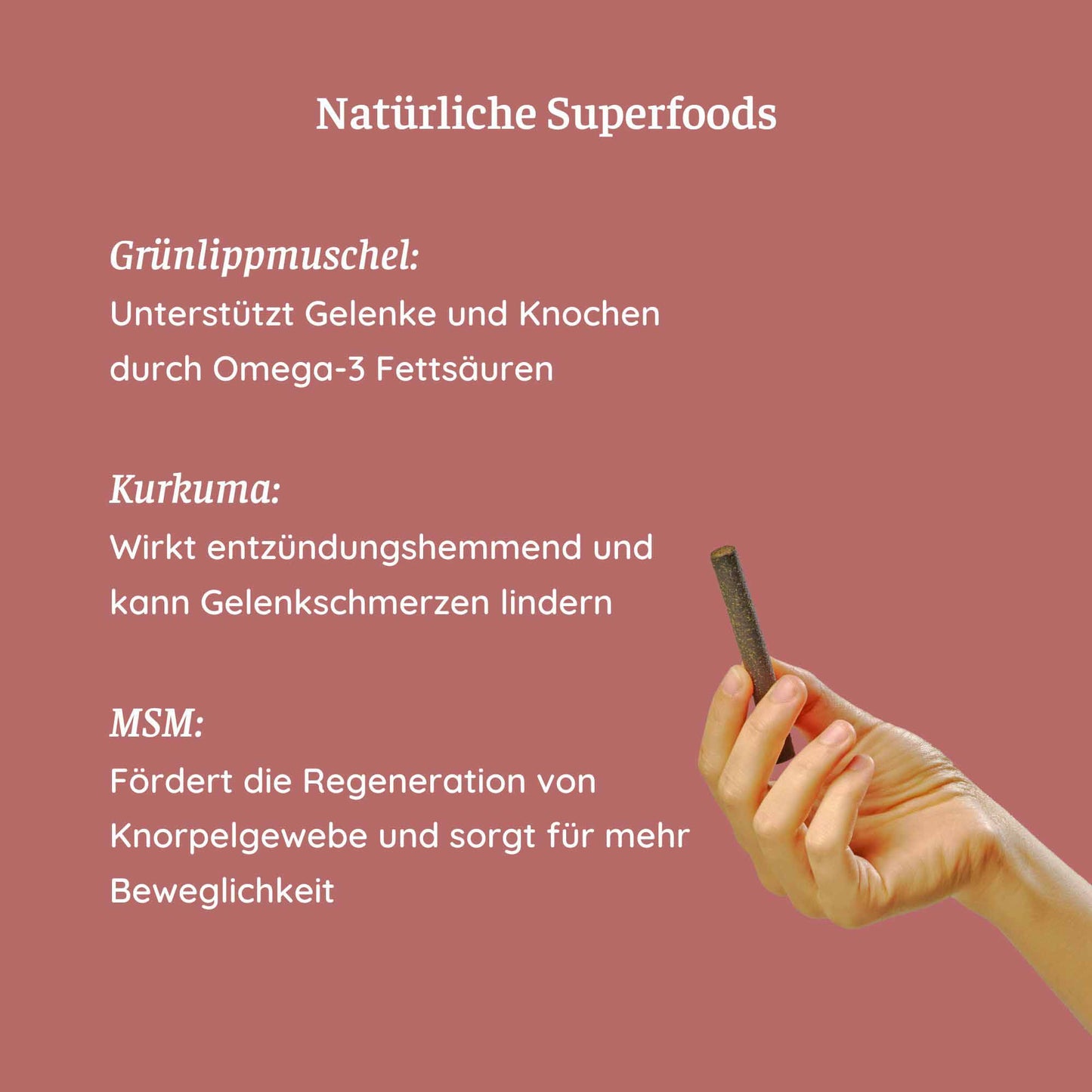 HAPPY MOVE – Sticks für Gelenke & Knochen