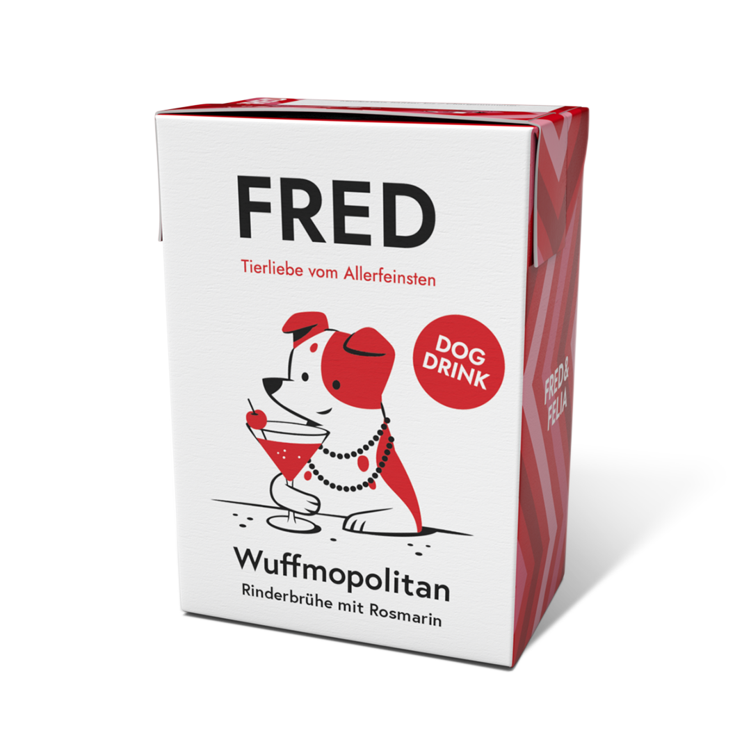 FRED Dog Drink "Wuffmopolitan"